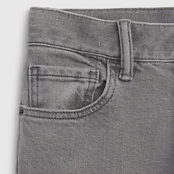 NWT Gap Kids Girl Super Skinny Jeans Stretch Grey Denim Adjustable Sz 12 Reg - Picture 13 of 15